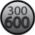 300 600 molle acciaio